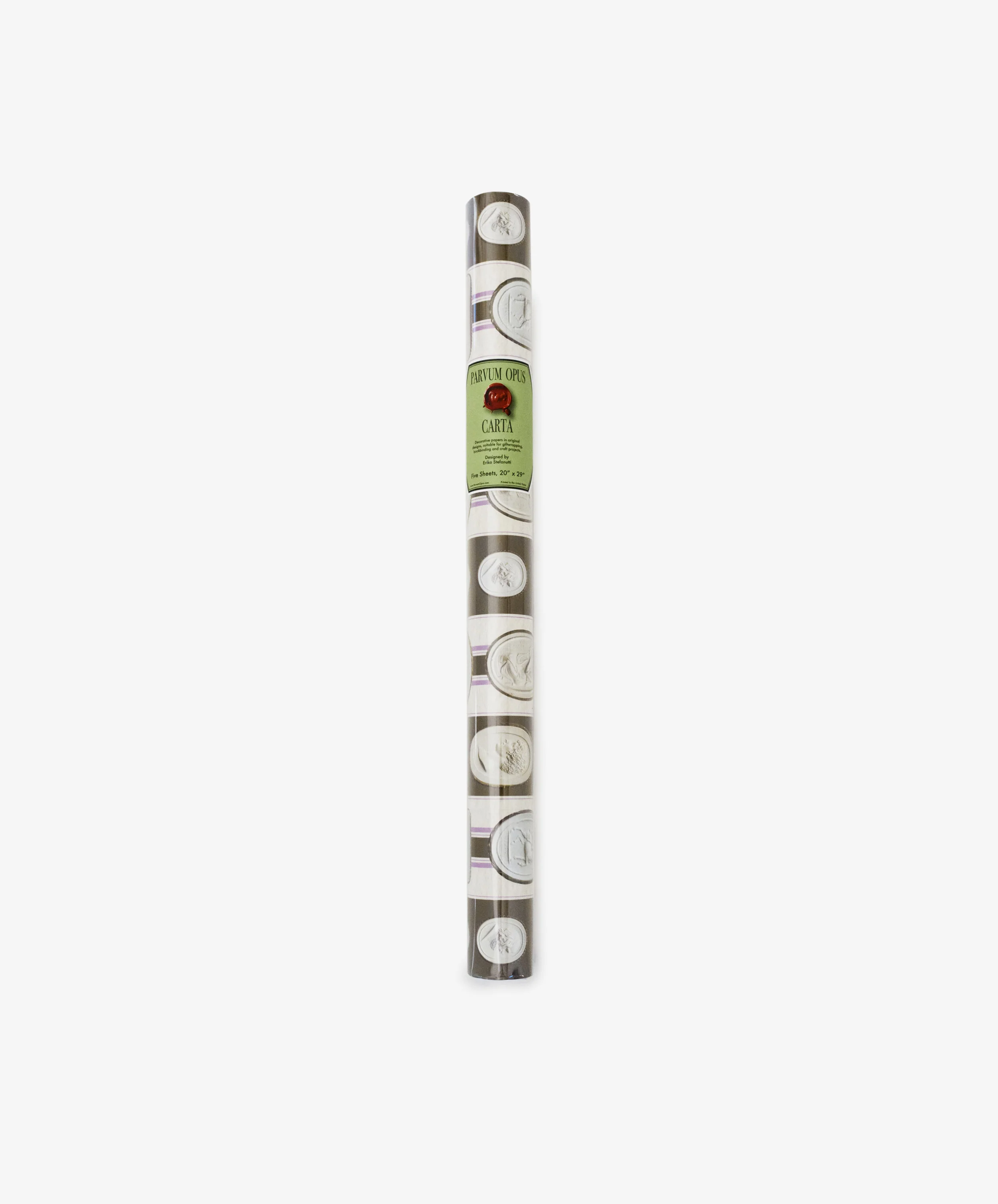 Intaglio Stripe Gift Wrap 3 Intaglio Stripe Gift Wrap