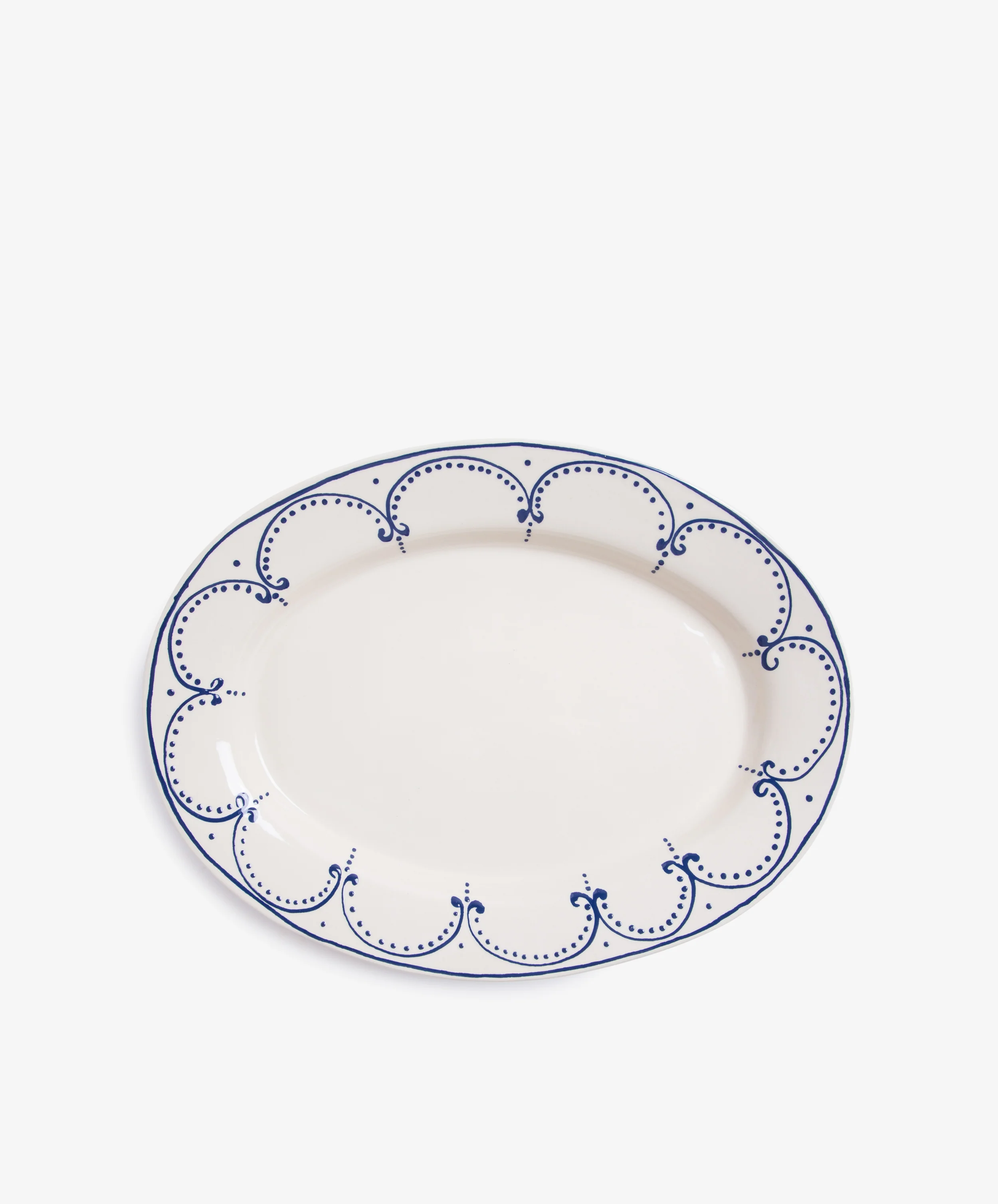 Arco Oval Serving Platter