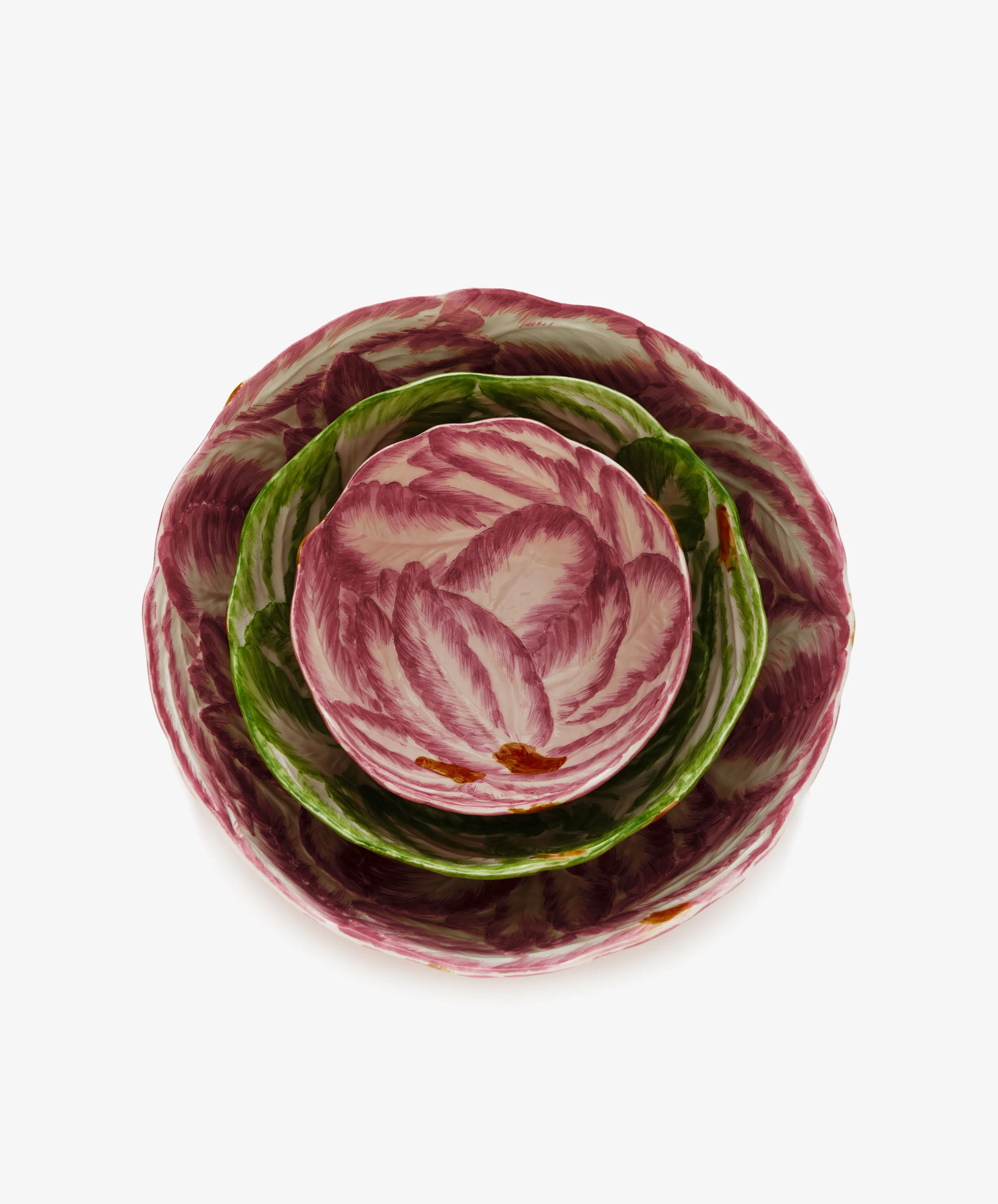 Radicchio Serving Bowl 3 Radicchio Serving Bowl