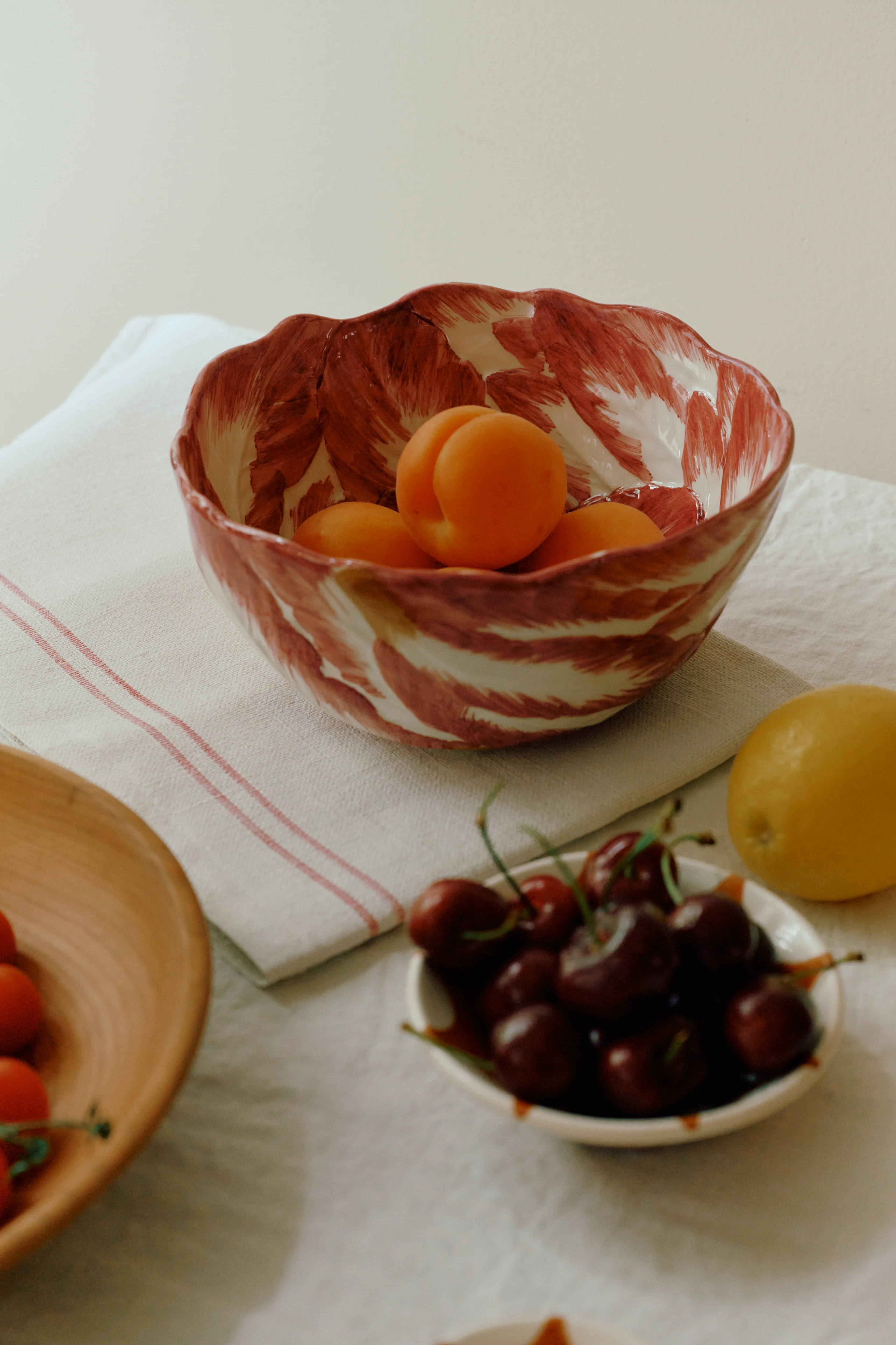 Radicchio Serving Bowl